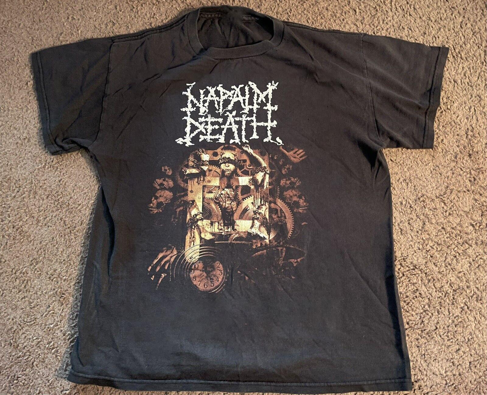 

Napalm Death Metal Rock Shirt Short Sleeve Unisex Tee SB238 S