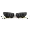 For Subaru STI WRX GRB Wagon 10th Impreza 2008-2014 Front Bumper Side Fender Air Vent Intake Frame Cover With LED Light Lamp