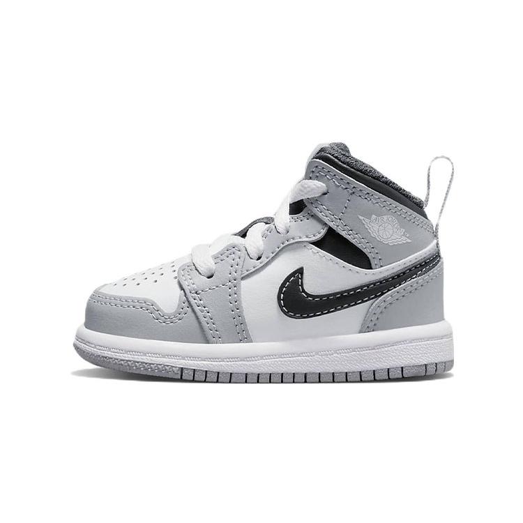 

New Jordan 1 Mid Light Smoke Grey 2022 TD 640735-078 27