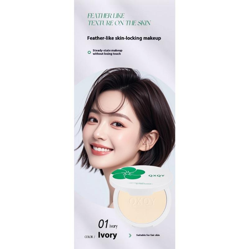 Sametový pudr s jemnou mlhou, make-upový pudr, kontrola mastnoty, voděodolný, dlouhotrvající, matný, přirozený, nahý make-up, pudr