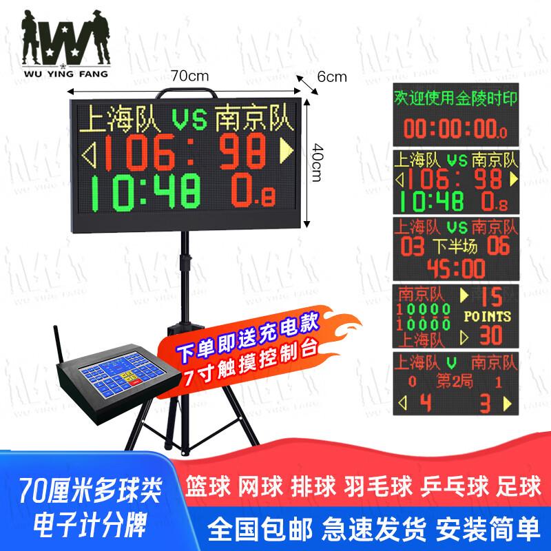 

Multi-Sport Electronic Scoreboard with Display Console