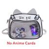 Mechanical Student Cat Backpack With Grid Pocket Cartoon Print For Wear Casual