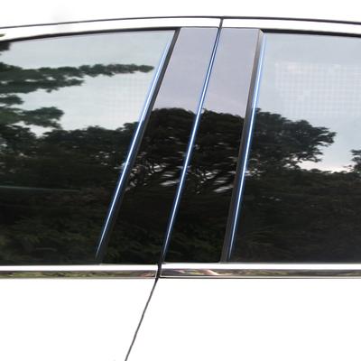 For BYD Sealion 7 EV DMI Car Pillar Posts Door Window Middle Cover Trim Accessories BC Column Anti-Scratch Stickers 2024 2025