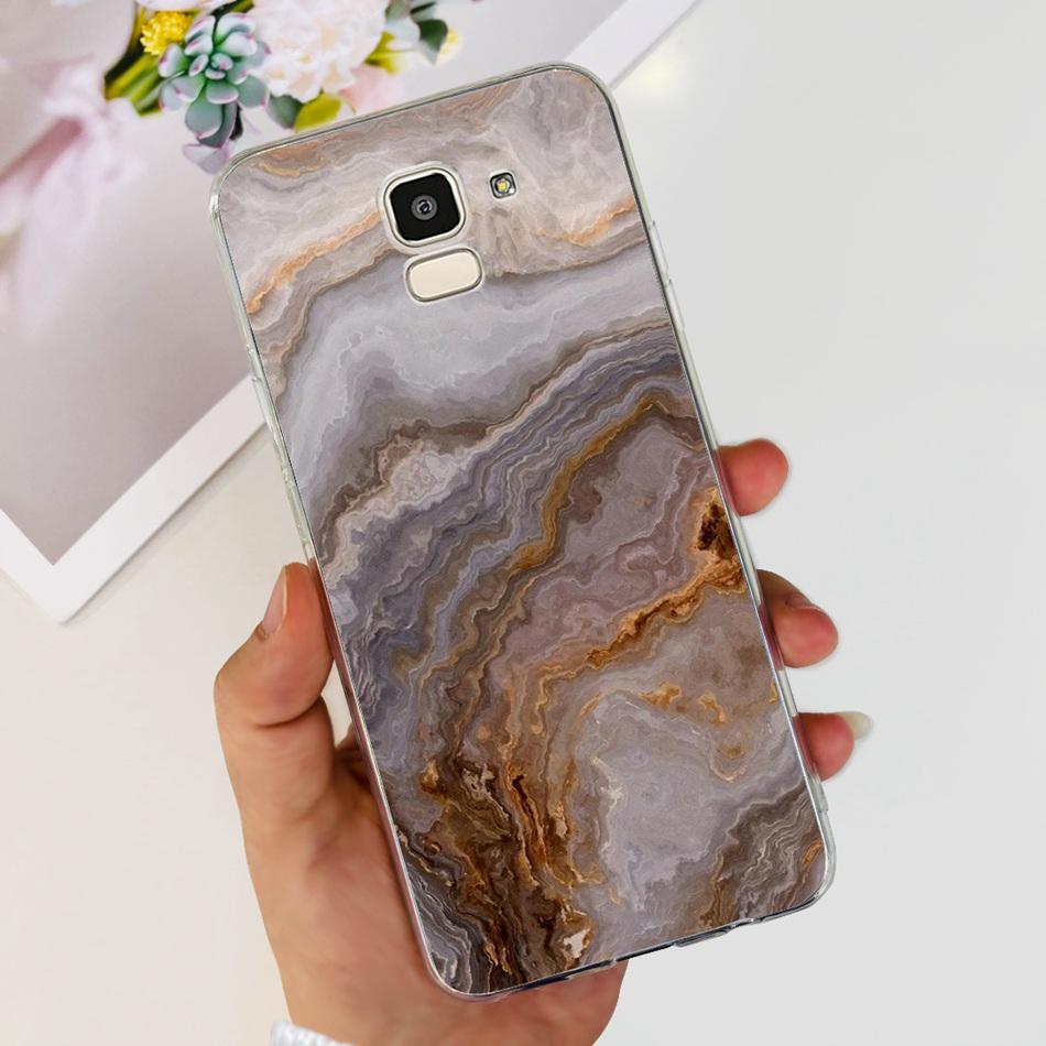 For Samsung Galaxy J6 J6+ 2018 Phone Case Samsung J 6 J6 Plus SM-J600F J610G Fashion Cool Pattern Soft Silicone TPU Cases
