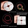 Kumihimo Braiding Disc/Disk Beading Cord Rope Weaving Jewelry Design Board Sewing Handmade Tool