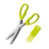 Five-Layer Stainless Steel Herb Scissors