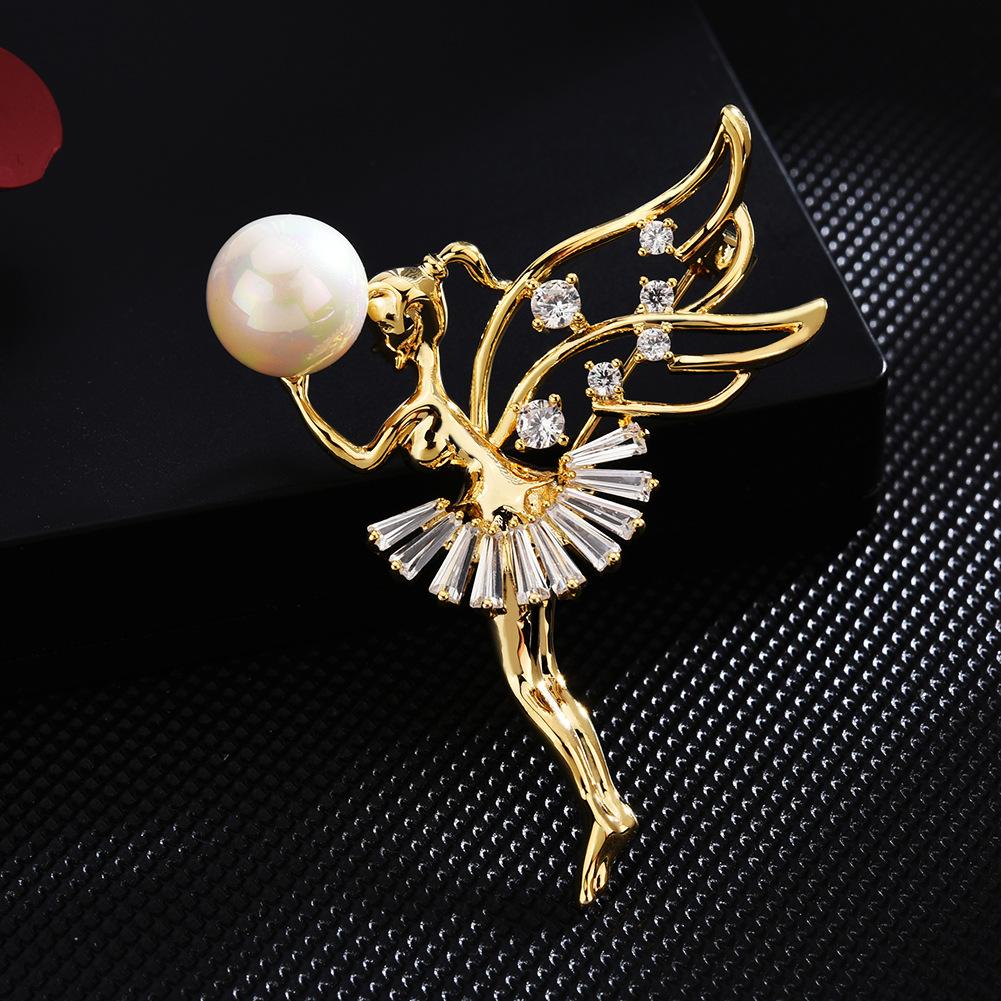 Senior Brooches Flower Leaf Brooch Pins for Women Suit Pendant  Fashion Brooches Jewelry