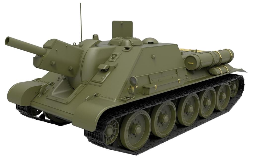 MiniArt Scale Soviet Late Model Full Interior Reproduction Plastic Model Kit MA35208 1/35 SU-122 (Interior Kit)
