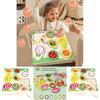 Wooden Puzzle Toy For Kids With Color Sorting And Fine Motor Skills Development For Educational Play