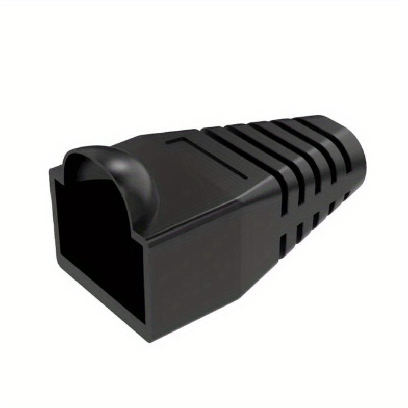 Colorful CAT5E CAT6 RJ45 Ethernet Network Connector Plug Cover Strain Relief Boots Crystal Head Protective Cable Sleeve For 8P8C