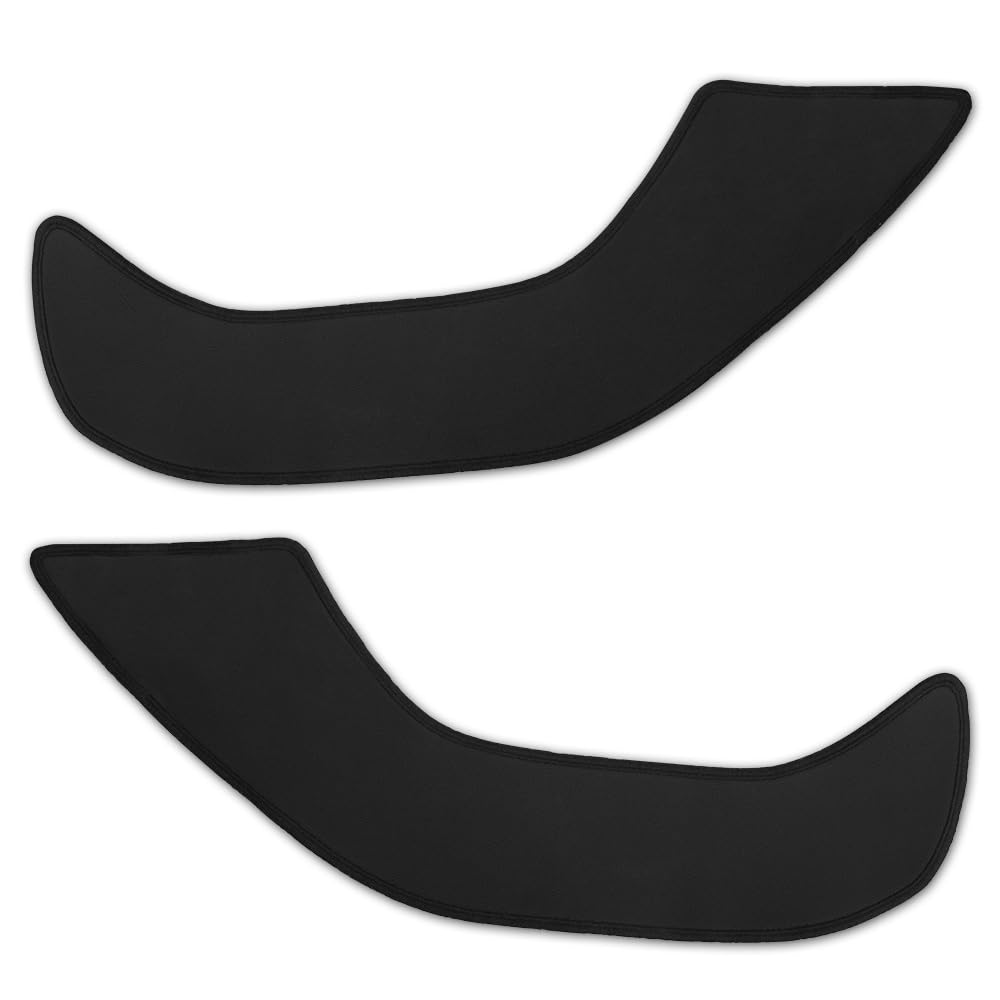 

YOURS Rear Door Trim Guards of Kick ZRV Sewn in Scratch and Stain Custom Instrument Panel S ZR-V (Set 2) [Carbon-Look/Blue] Guards, Design, Japan,