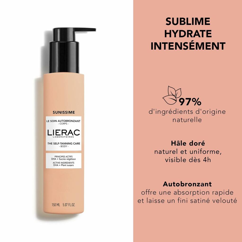 Lierac, Sunissime, Gradual, Natural & Uniform Tan, Self-Tanning Cream, 150 Ml