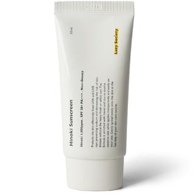 Lazy Society Hinoki Sonnencreme SPF50+ PA+++, 50ml, 1 Stück