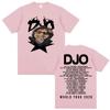 Djo Back on You Tour Print TShirt Vintage Indie Pop Concert Tee Shirt Unisex Women Summer Tops Fashion YK Short Sleeve Top