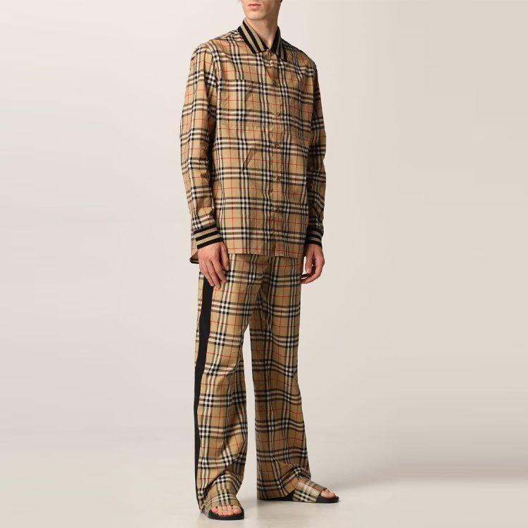 Burberry SS22 Vintage Check Cotton Poplin Shirt 80501311