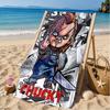 Chucky And Tiffany's Wedding Beach Towel, Microfiber Beach Towel, Perfect For Pool, Beach, Travel, Home Decor Beach Party Fan Gifts