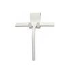 Durable Metal Shower Squeegee Efficient with Hooks Glass Squeegee Multifunctional Silicone Scraper Cleaning Tool Bathroom Use