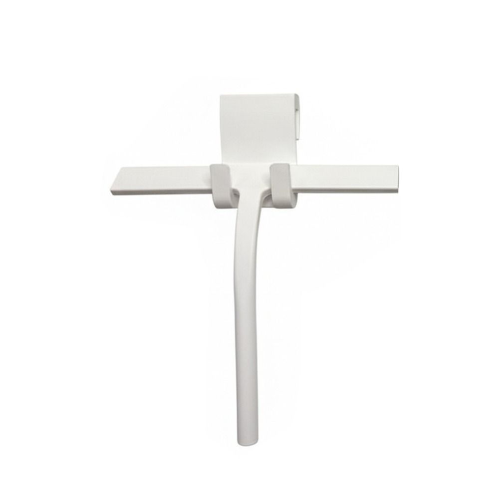 Durable Metal Shower Squeegee Efficient with Hooks Glass Squeegee Multifunctional Silicone Scraper Cleaning Tool Bathroom Use