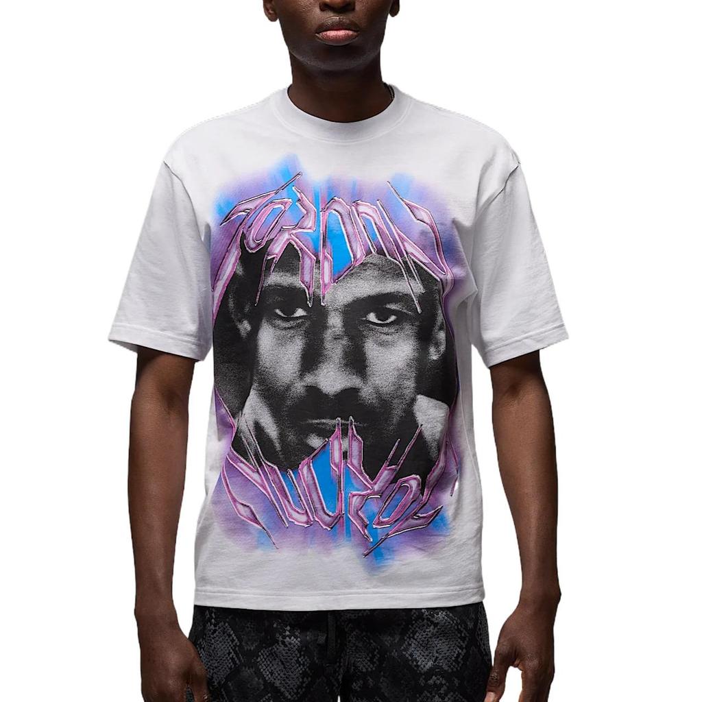 Jordan Comfortable Versatile Fashion Trendy Short Sleeve T-Shirt Men Tops White HJ2395-100