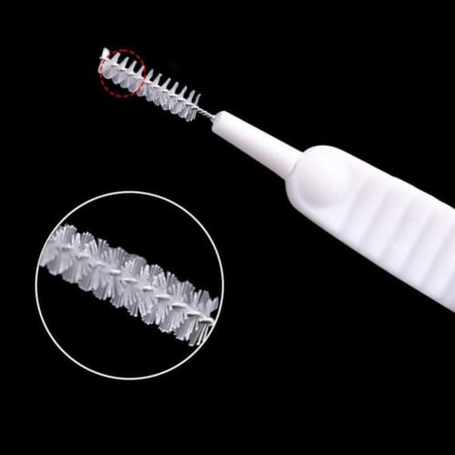 Shower Nozzle Cleaning Brush - Multifunctional | Brush Cleaning Tool | Shower Cleaner for Shower Head Holes, Bathrooms, Hotels with Small Holes