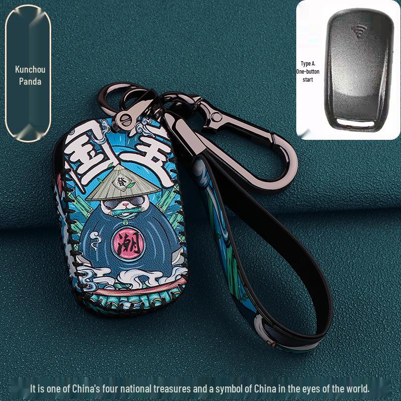Kymco Xciting CT250/S250 Breestone ADV150 Motorcycle Key Cover - Genuine Leather