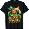 Happy St Patrick's Day Leprechaun Irish Shamrock Mens Womens T-Shirt