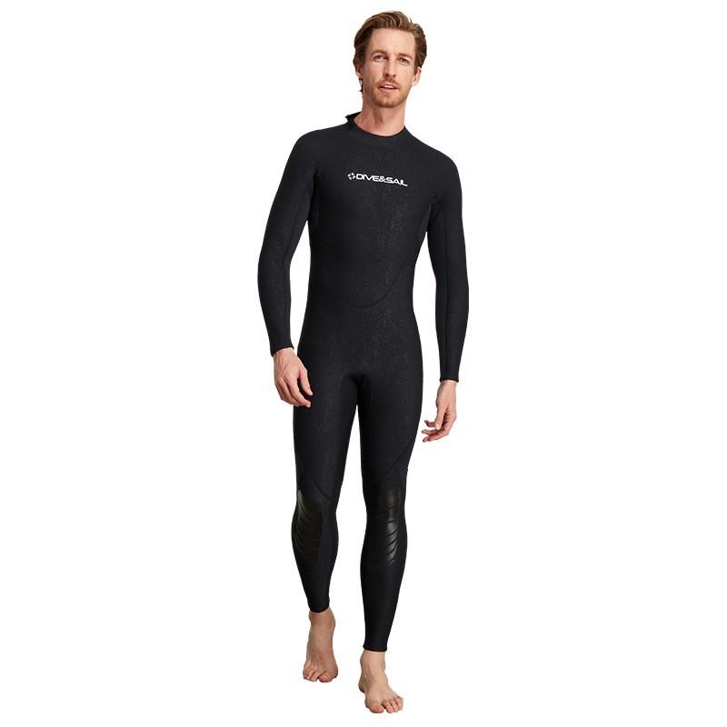 

Warm Diving Suit 1.5mm One-piece Long-sleeved Cold-proof Snorkeling Surfing Swimming Wet XXXL