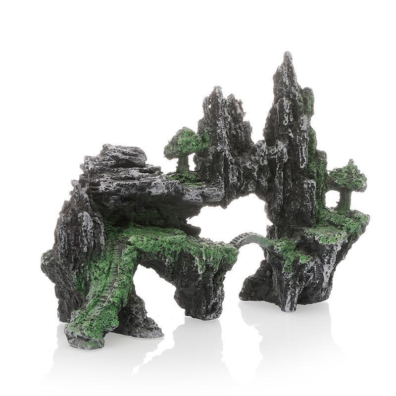 Aquarium Decoration Resin Rockery: Simulated Stone and Landscaping Ornaments for Fish Tanks