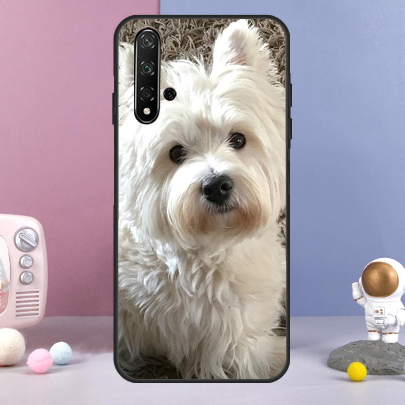 Westie Dog Cover For Huawei Nova Y61 Y91 Y60 Y70 Y90 9 10 SE 11 Pro 5T 11i 8i 3i P20 P40 P30 Lite Case