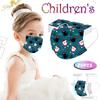 20PC Children'S Christmas Printed Mask Disposable Protective Face Mask