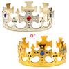 Toy Crown of the King Prince Epiphany Three Kings Day Happy Birthday Party Decoration New DIY Performance Photo Props
