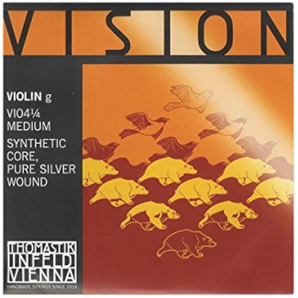 Vision Violin Strings G Line Silver Vol. VI04 1/4