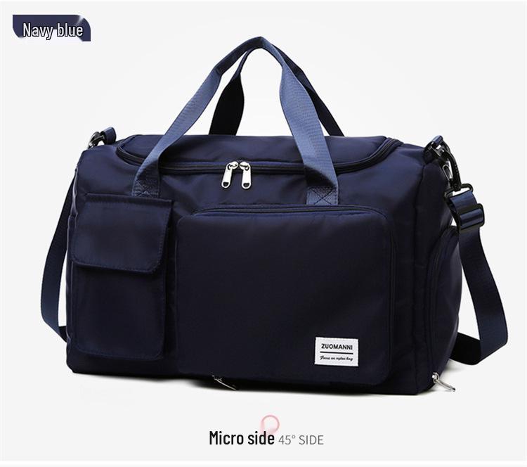 Fashion Fitness Bag: Men's & Women's Water-Repellent Handbag with Wet/Dry Separation, Shoe Compartment - Ideal for Sports & Travel.