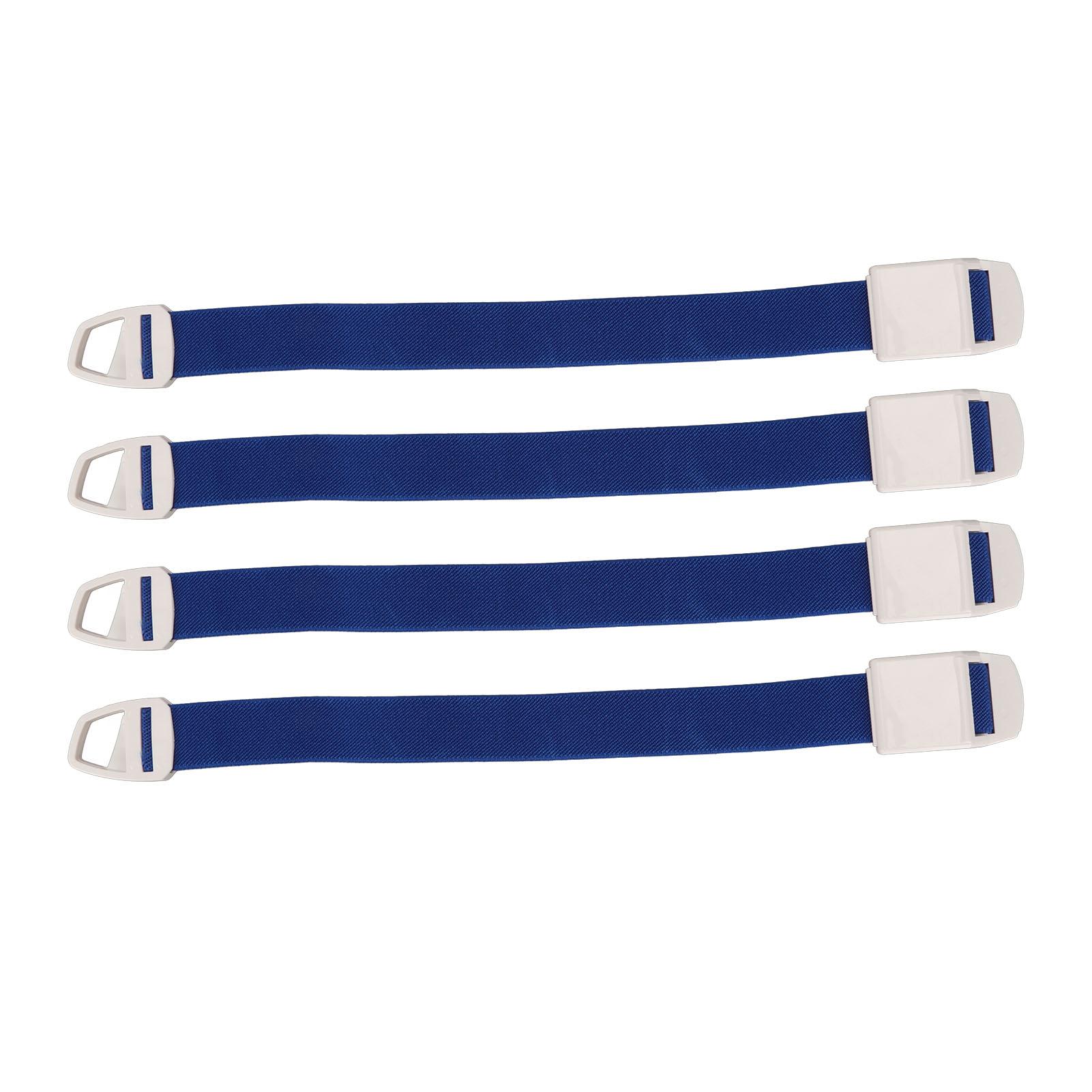 

4 шт. Эластичный жгут с пряжкой, аварийный регулируемый медицинский эластичный жгут с пряжкой для