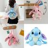 Sac à dos en peluche mignon Stitch et Ange Sac d'école Maternelle Crèche Garçons Filles