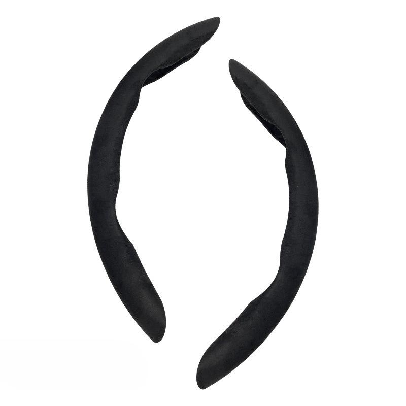 Universal Lenkradbezug 38cm 15inch Wildleder Lenkrad Booster Bezug Für Auto Rutschfester Schutz Zubehör