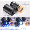 60X Mini Magnifier Pocket Microscope with LED UV Light Jewelry Magnifying Glass Jewelers Eye Loupe For Diamond Coins Currency
