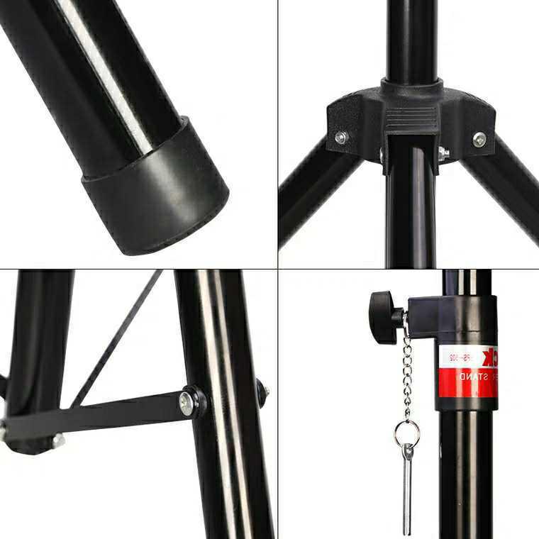 Professional Metal Speaker Stand for 12-15 Inch Speakers, Home KTV, Stage, and Conference Tripod Support.