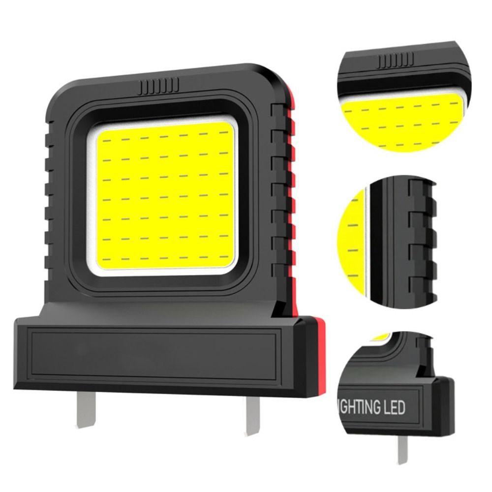 Adjustable Interface Battery Powered Light Wide Beam LED Work Light Emergency Light  Hiking