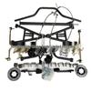Custom Go-Kart Front Suspension Kit with Steering Wheel, Knuckle Arm, Rocker Arm, and Disc Brake