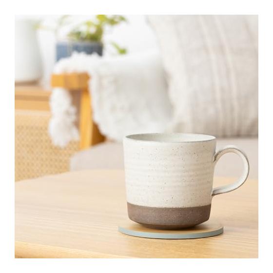 Marui Seito Shigaraki Ware Hechimon Mug Capacity Approximately 360ml White Mai White MR-3-4040