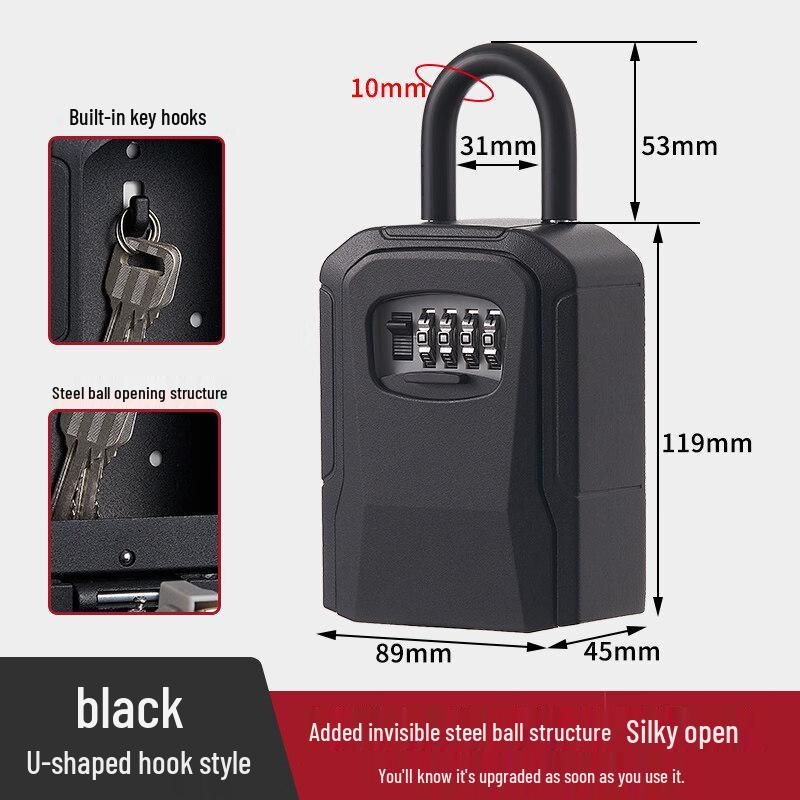 Aokewen U-Hook Password Key Safe Box