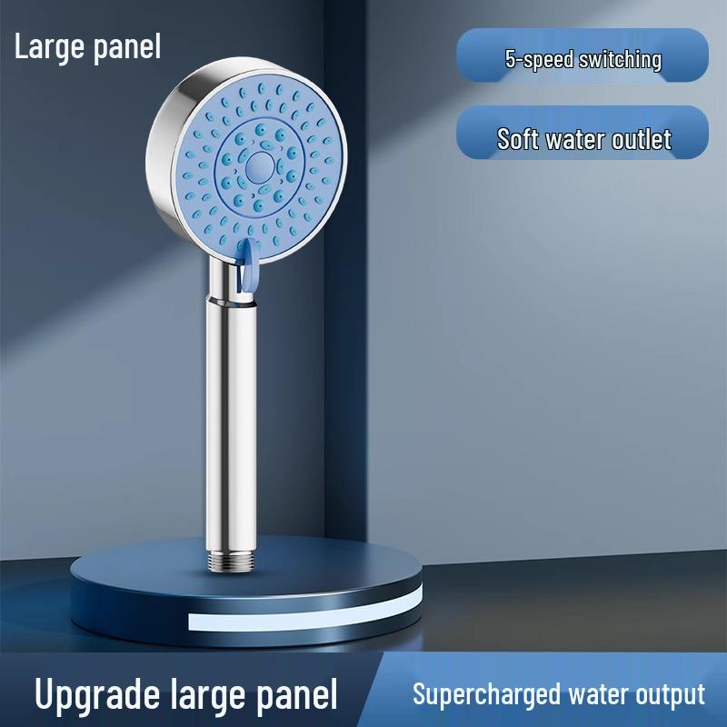 High-Pressure Rain Shower Head and Nozzle Set for Home Bathroom