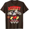 Disney Mickey and Friends 28 Racing Checkered Look T-Shirt