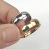 Stainless Steel Smooth Cambered Ring Steel Color 6mm Wide Simple Geometric Type Mens Ring  Gold Rings for Women Jewellery