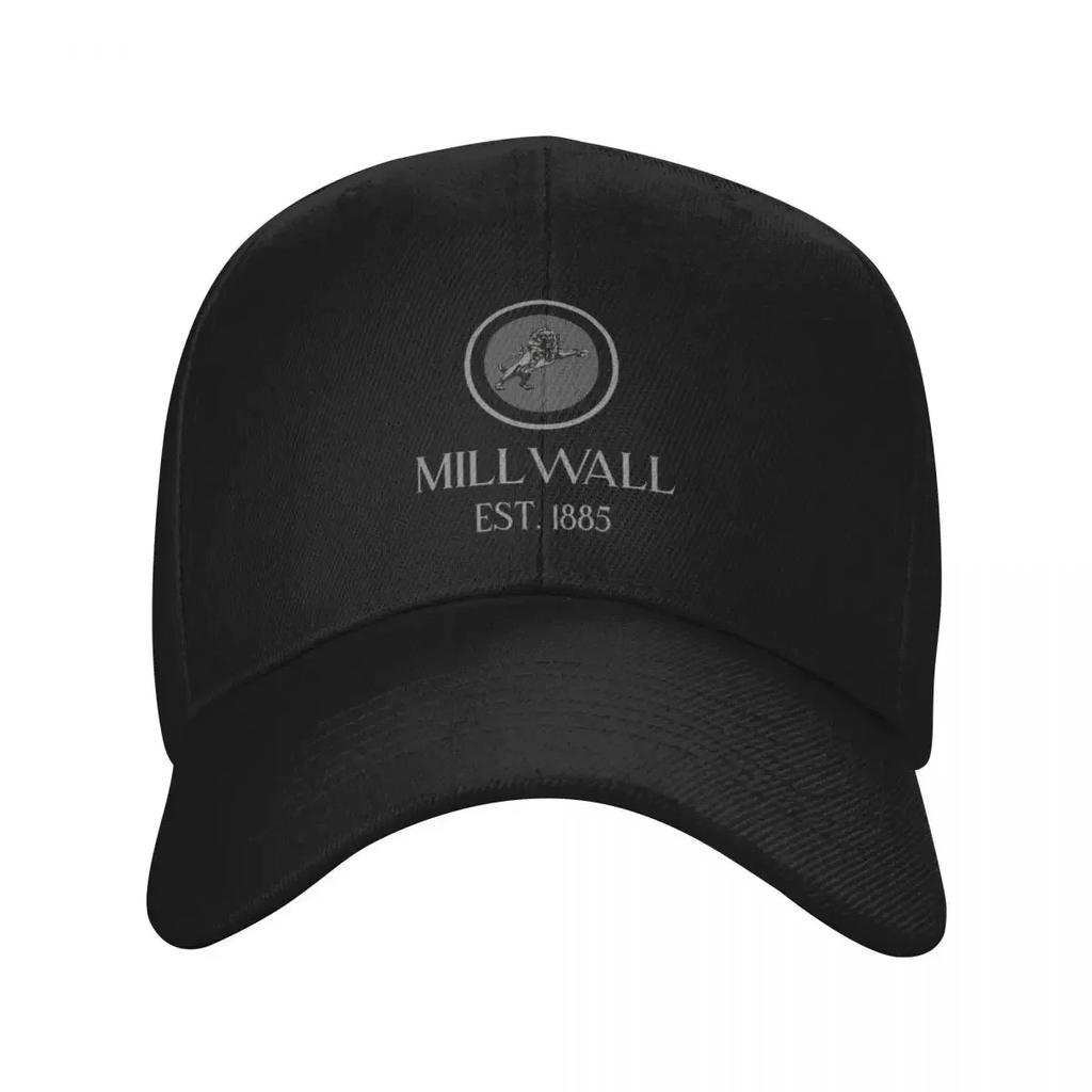 Millwall B Grey Baseball Cap custom caps luxury caps derby hat Unisexs Hats Womens
