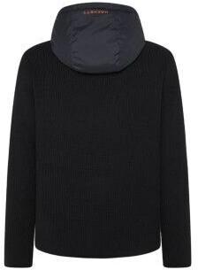 Демисезонная куртка Hackett Knit NY Jacke schwarz