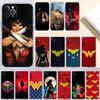 Wonder Woman Durchsichtige Handyhülle für Motorola Moto G7 G8 G9 G84 G85 G73 G24 G15 Z2 Play Power Plus