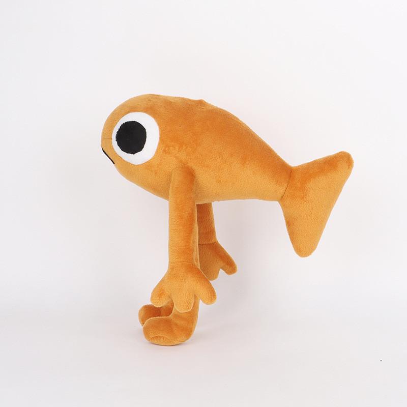 Steve Le Poisson Plush Collectible With Embroidery Design For Kids Decor Room