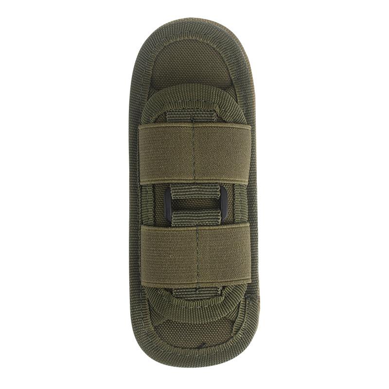 Outdoor tactical nylon flashlight cover, adjustable 360 ° rotation waist hanging strong light Oxford flashlight cover